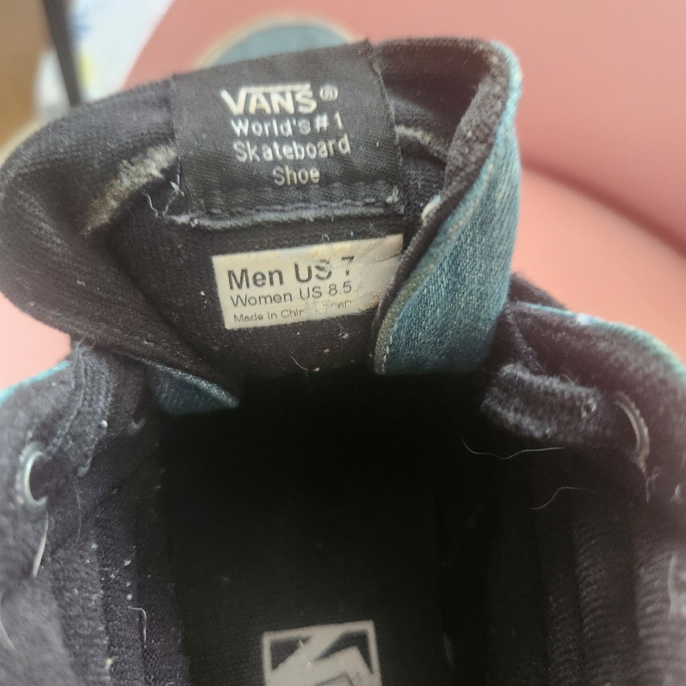 Vans Sk8-hi Denim Studded Platforms - Picture 9 of 9